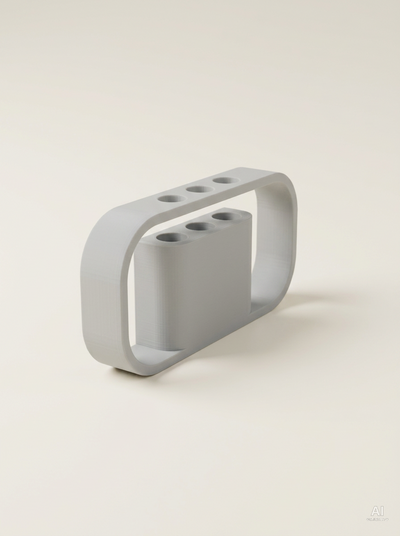 Ilios — Portapenne design da scrivania, stampato in 3D